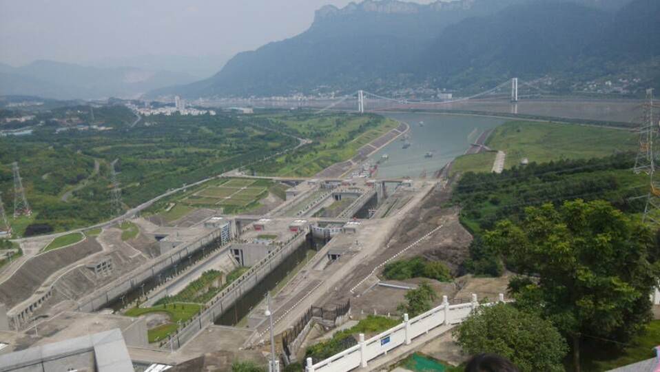 三峡鸟瞰