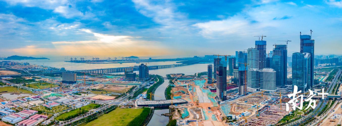 前海园区全貌图。