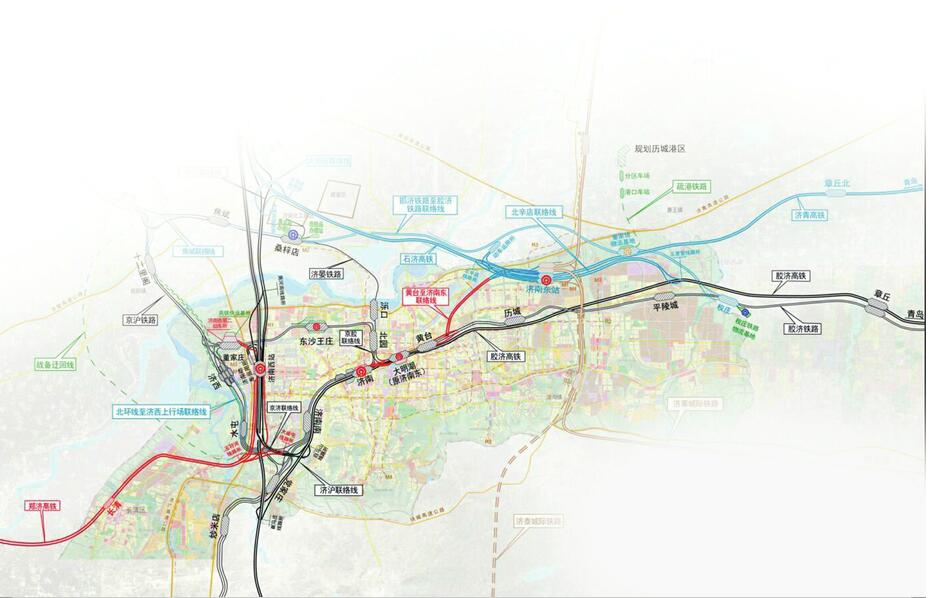 济南铁路枢纽总图规划获批 济莱高铁预计下月开工