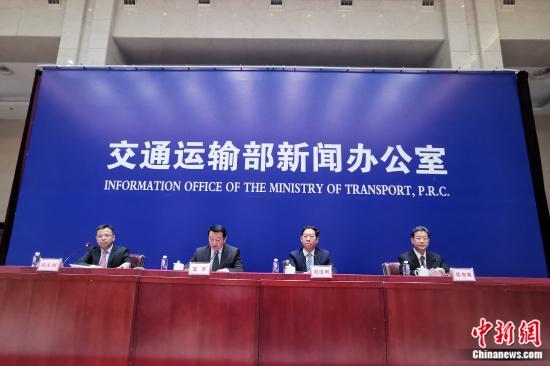 9月26日交通运输部发布会现场。张旭 摄 9月26日交通运输部发布会现场。张旭 摄