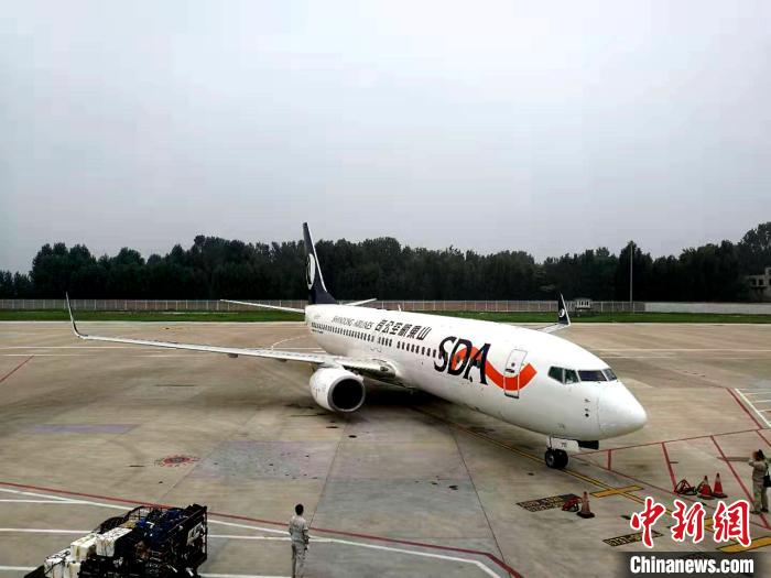 (资料图)图为山东航空航班。 沙见龙 摄 (资料图)图为山东航空航班。 沙见龙 摄